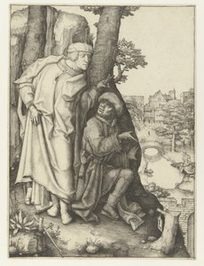 Susanna och de äldre av Lucas van Leyden