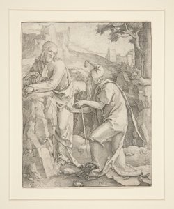 Kristi frestelse av Lucas van Leyden