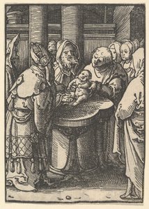 Omskärelsen, ca. 1520. av Lucas van Leyden