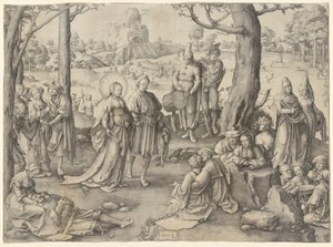 Maria Magdalenas dans av Lucas van Leyden