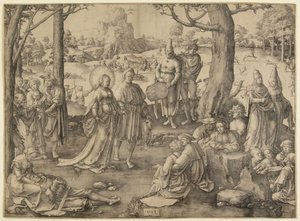 Magdalenans dans av Lucas van Leyden