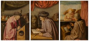 Evangelisterna av Lucas van Leyden