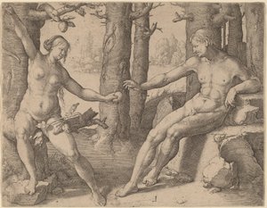 Människans fall av Lucas van Leyden