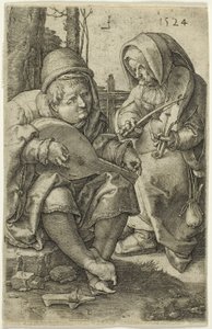 Musikerna av Lucas van Leyden