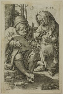 Musikerna av Lucas van Leyden