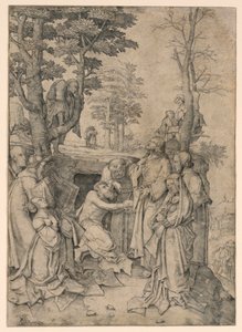 Lasarus uppståndelse av Lucas van Leyden