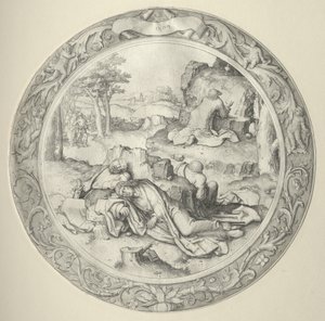 Den runda passionen, 1509. av Lucas van Leyden