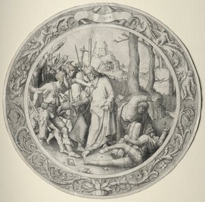 Den runda passionen: Kristi svek av Lucas van Leyden