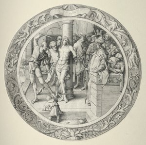 The Round Passion: The Flagellation, 1509. av Lucas van Leyden