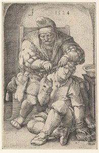 Kirurgen, 1524. av Lucas van Leyden