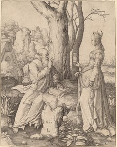 Sankt Antonius frestelse av Lucas van Leyden