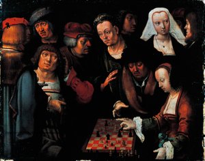 Schackspelarna av Lucas van Leyden