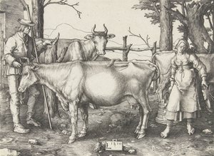 Mjölkerskan av Lucas van Leyden