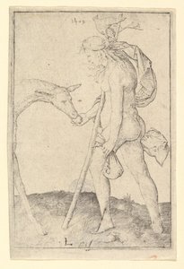 Kvinna med hinden, 1509.
