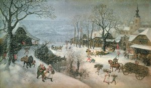 Vinterlandskap - februari
