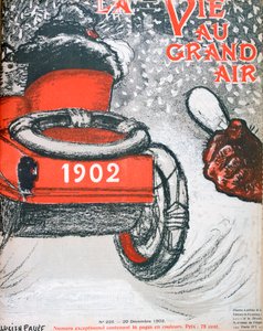 Framsidan av "La Vie au Grand Air", 20 december 1902 av Lucien Faure