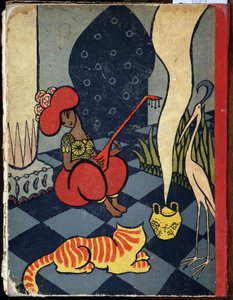 Fjärde omslaget till berättelserna "Tusen och en natt" av Lucien Laforge (1889-1952)