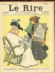 Omslag till "Le Rire" av Lucien Metivet