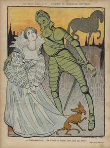 Ghost of Gabrielle dEstrees, Illustration för Le Rire