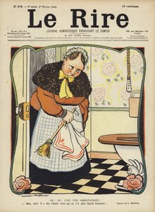 Illustration för Le Rire av Lucien Metivet