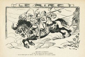 Illustration i Le Rire av Lucien Metivet