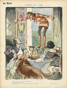 Illustration i Le Rire av Lucien Metivet