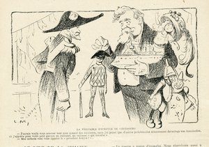 Illustration i Le Rire av Lucien Metivet