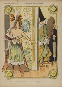 Markisin De Montespan, Illustration för Le Rire