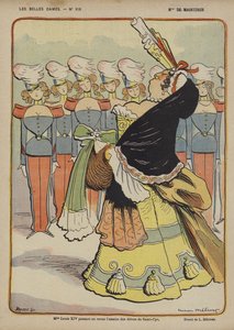 Madame De Maintenon, Illustration för Le Rire