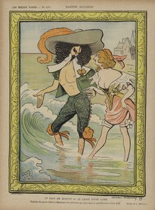 Marion Delorme, Illustration för Le Rire
