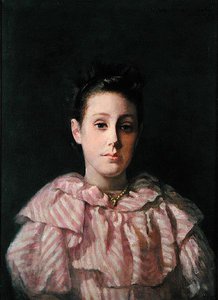 Porträtt av en ung flicka av Lucius Wolcott Hitchcock