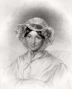 Frances Trollope, graverad av W. Holl, från 