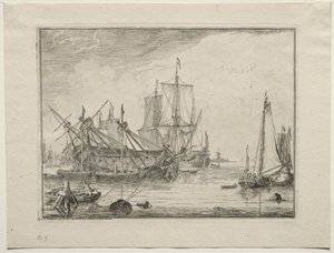 Skickas under reparation av Ludolf Backhuysen