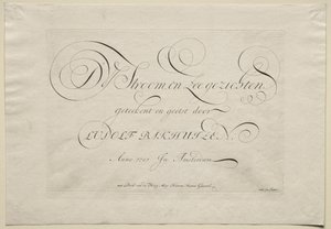 Floden IJ och havslandskapen, 1701. av Ludolf Backhuysen