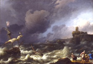 Stormen av Ludolf Backhuysen