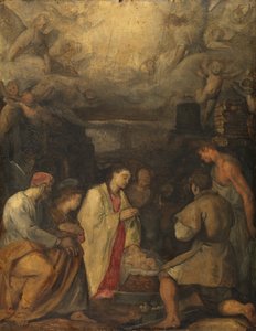 Tillbedjan av herdarna, c.1602