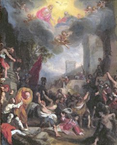 Sankt Stefans martyrskap av Ludovico Cardi Cigoli