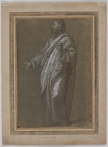 Stående mansfigur av Ludovico Cardi Cigoli