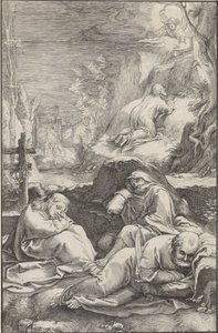 Kristus i Getsemane trädgård The Passion (serietitel) av Ludovicus Siceram