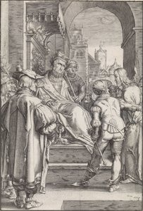 Kristus inför Pilatus The Passion (serietitel) av Ludovicus Siceram