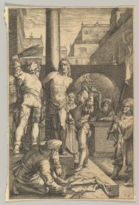 The Flagellation, från The Passion of Christ, ca. 1623.