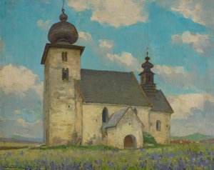 Den Helige Andes gotiska kyrka i Žehra