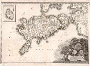 Arensbugsche サークルまたは州のスウェーデン語 av Ludvig August; Hartknoch Mellin