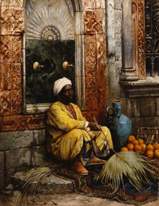 Den orange säljaren av Ludwig Deutsch