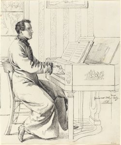 Grimm, Ludwig Emil   tyska, 1790 - 1863  The Artist