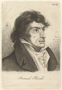 Porträtt av Johann Gottlieb Samuel Rösel.