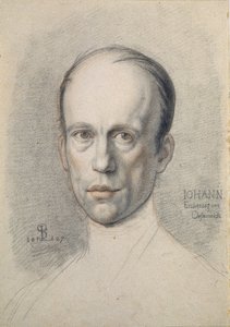 Porträtt av ärkehertig John av Österrike, av Schnorr von Carolsfeld, Ludwig Ferdinand