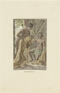 Invånare i kungariket Monoemugi Monoemugi (titel på objekt) av Ludwig Gottlieb Portman