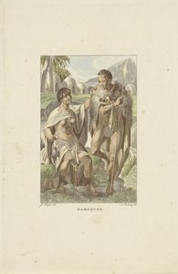 Nama i södra Afrika Namaquas (titel på objekt) av Ludwig Gottlieb Portman