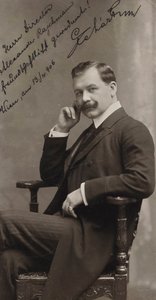 Porträtt av kompositören Franz Lehár 1870-1948, 1906. av Ludwig Gutmann